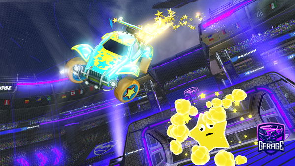 A Rocket League car design from Plasma_23