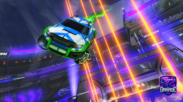 A Rocket League car design from DragonRebel1412