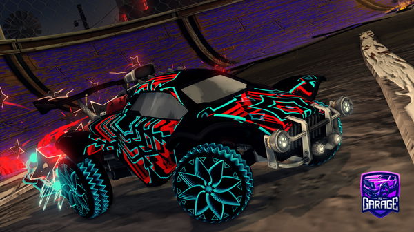 A Rocket League car design from T-Crafter