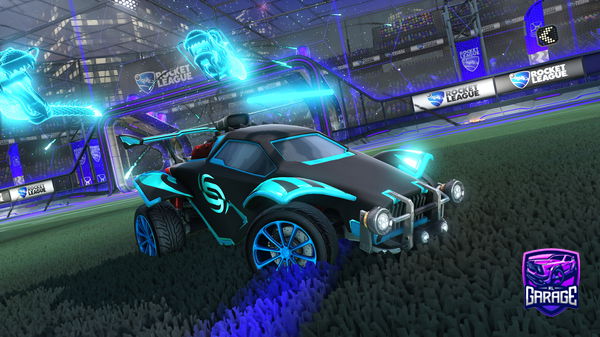 A Rocket League car design from XDFrosty535