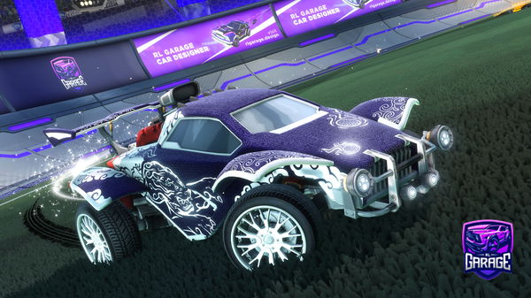 A Rocket League car design from Opjack