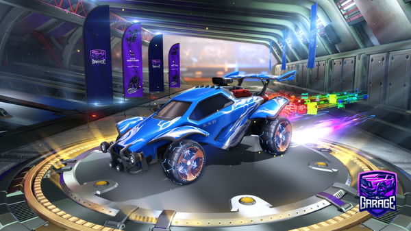 A Rocket League car design from SteveLPM