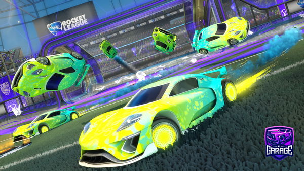 A Rocket League car design from BurntSiennaEndo