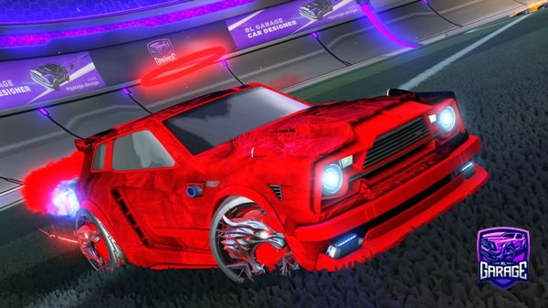 A Rocket League car design from FebiksPolska