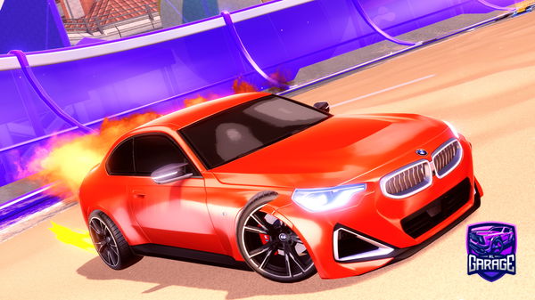 A Rocket League car design from Ildavid8