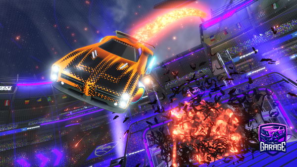 A Rocket League car design from NetStarfruit2140