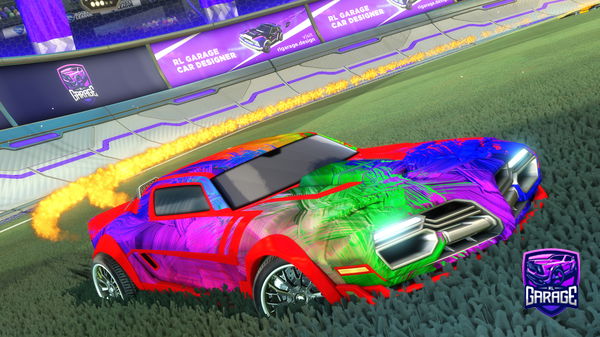 A Rocket League car design from smxdgee99