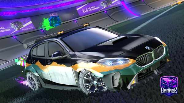 A Rocket League car design from Reik30