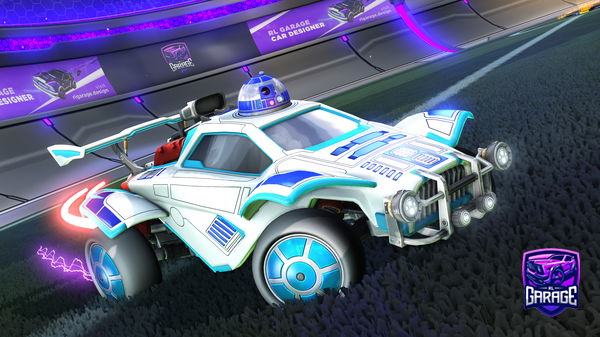 A Rocket League car design from Zacho7777