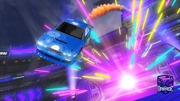 A Rocket League car design from FlowRyan