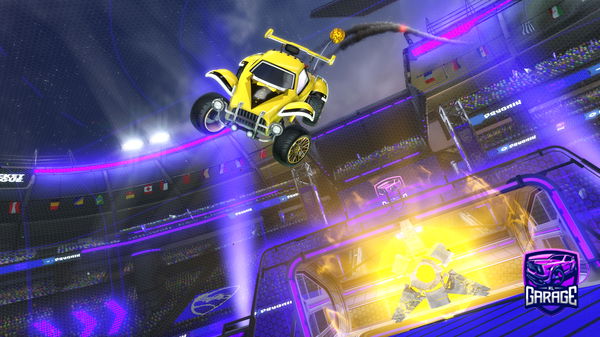 A Rocket League car design from Mvshv