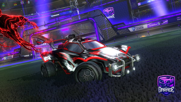A Rocket League car design from arfa2k