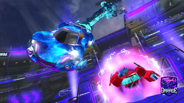 A Rocket League car design from darknessagonys