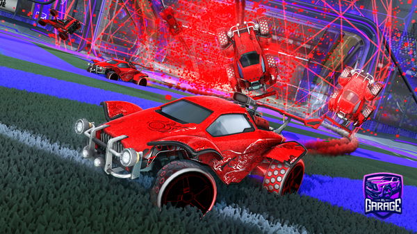 A Rocket League car design from Intromaker88