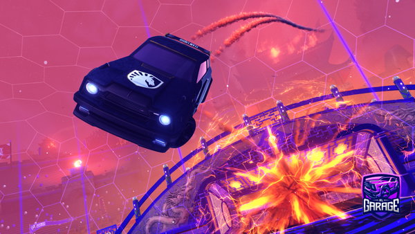 A Rocket League car design from zoxuvoo
