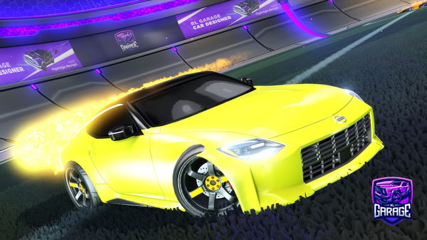 A Rocket League car design from Messiisthegoat124