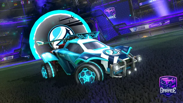 A Rocket League car design from TMONEY2134