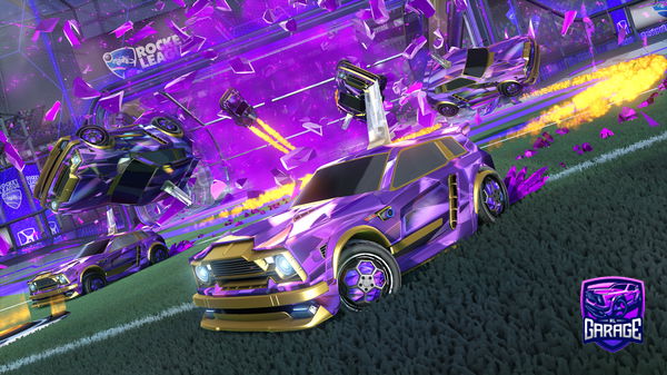 A Rocket League car design from KTiniOfficial