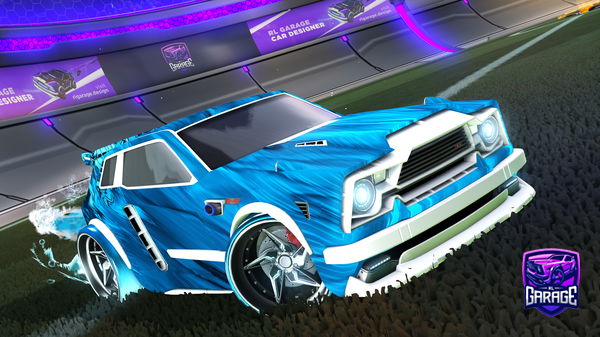 A Rocket League car design from Coskye