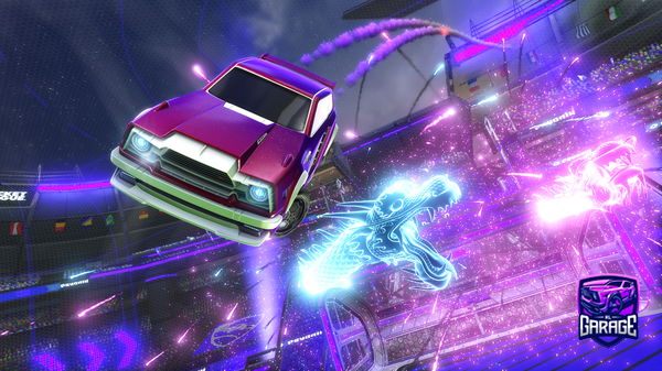 A Rocket League car design from spicy16236