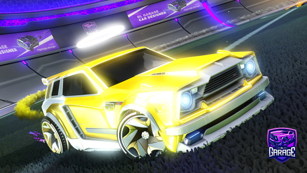 A Rocket League car design from Im4tlasz