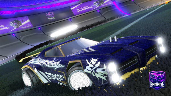 A Rocket League car design from PSN_wleed-_-1231