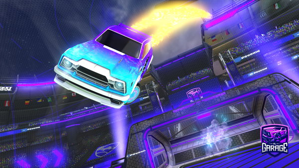 A Rocket League car design from CloudzGG