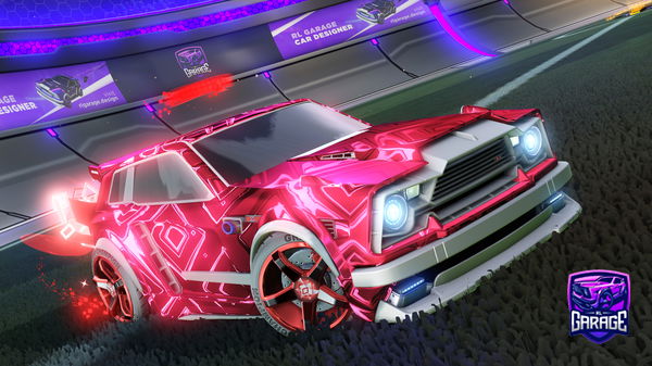 A Rocket League car design from FrostKorii