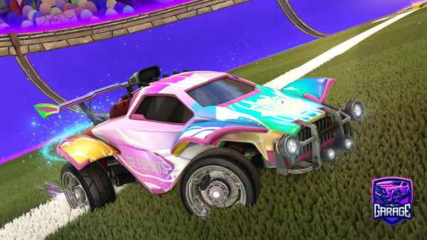 A Rocket League car design from LewisDawg1