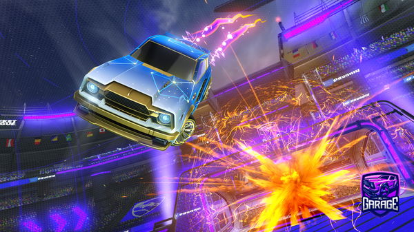 A Rocket League car design from FILIPPGG