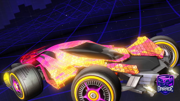 A Rocket League car design from Shooteo2313