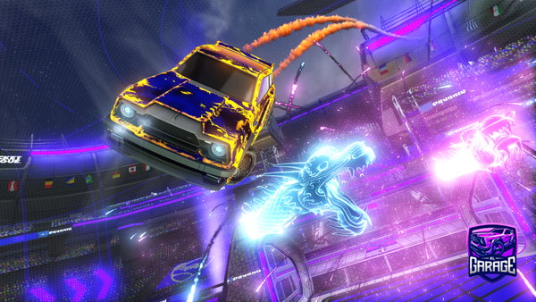 A Rocket League car design from Dhanny_1x
