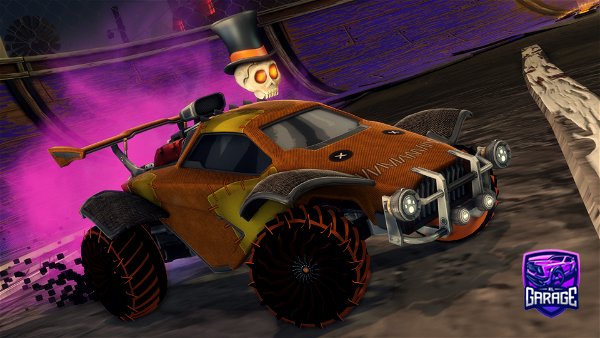 A Rocket League car design from vSxolarLy