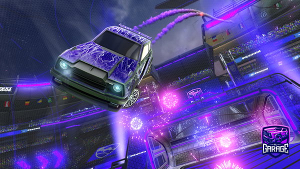 A Rocket League car design from CJMont12