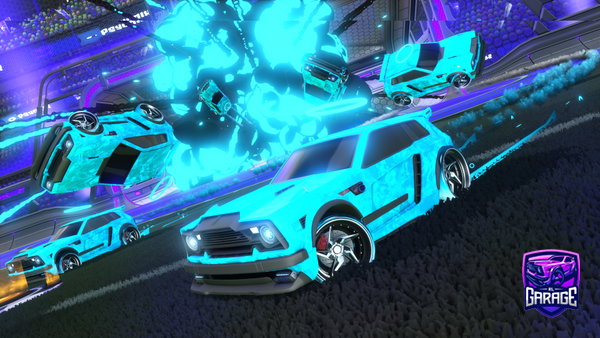 A Rocket League car design from SUSLebuchen