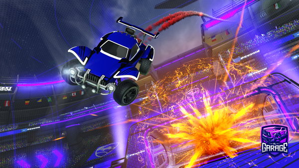 A Rocket League car design from stocktanebestoctane