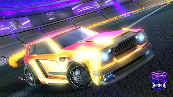A Rocket League car design from Gloobydue14