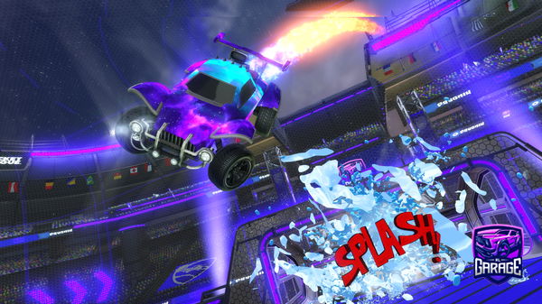 A Rocket League car design from Whitesniper7136