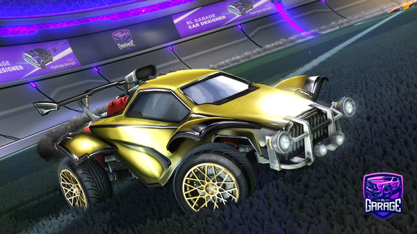 A Rocket League car design from mxntyz_ge