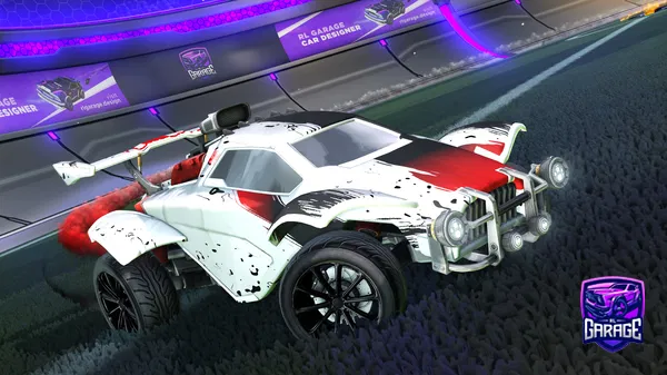 A Rocket League car design from rvdvvdv