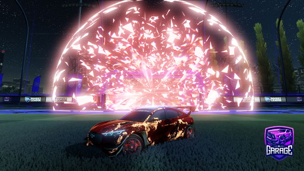 A Rocket League car design from To-fu