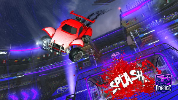 A Rocket League car design from Freekandel