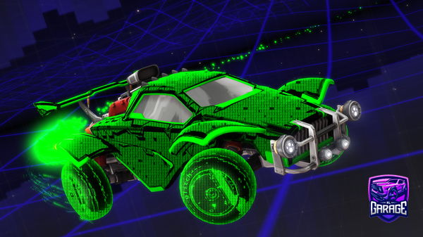 A Rocket League car design from choukrout234