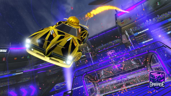 A Rocket League car design from Toxicplayer5963