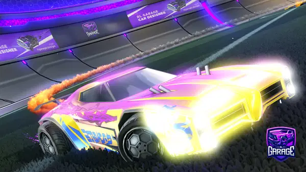 A Rocket League car design from Gh01st