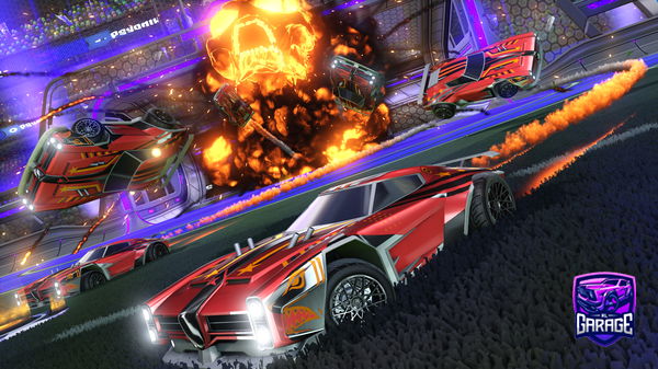 A Rocket League car design from CarFace