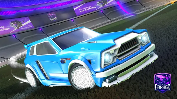 A Rocket League car design from Kartka123