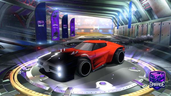 A Rocket League car design from usedzombas