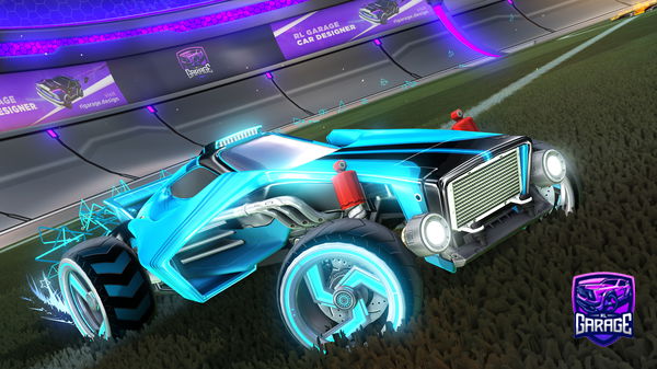 A Rocket League car design from Mick537