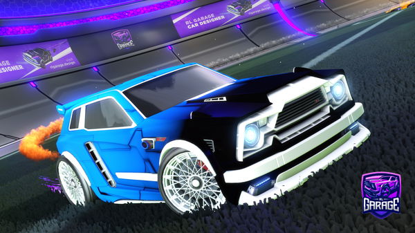 A Rocket League car design from TheMLGgamer_